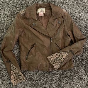 Buckle BKE Faux Leather Jacket